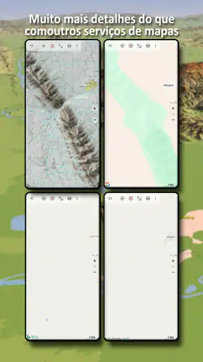 Mapas Topo da América Latina screenshot