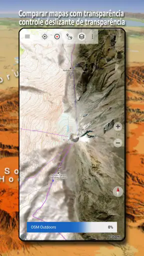 Mapas Topo da América Latina screenshot