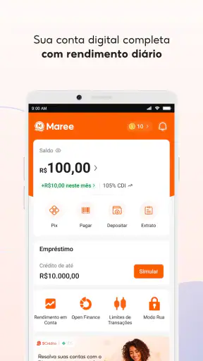 Maree: Conta e Crédito screenshot