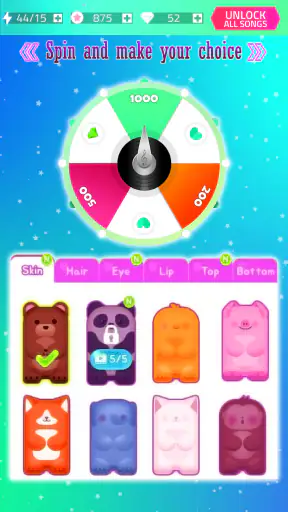 Maria Clara e JP Tiles Game screenshot
