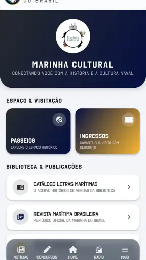 Marinha do Brasil screenshot