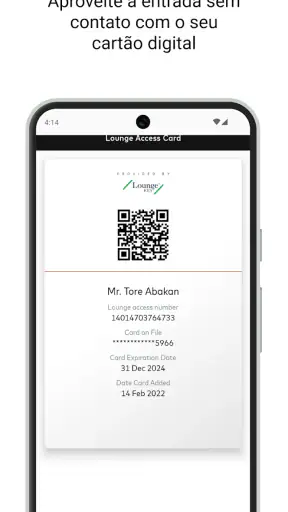 Mastercard Airport Experiences screenshot