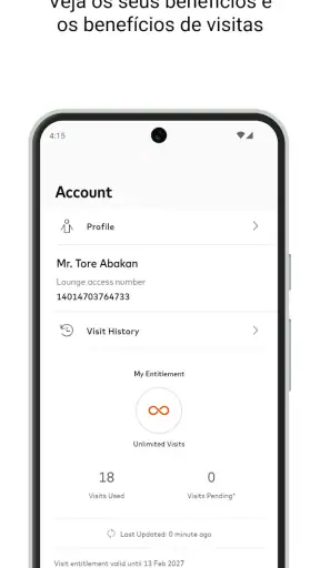 Mastercard Airport Experiences screenshot