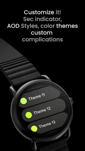 Material 3: Watch face screenshot