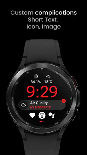 Material 3: Watch face screenshot