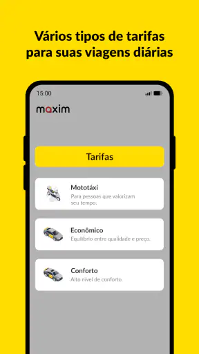 maxim — viagens & entregas screenshot