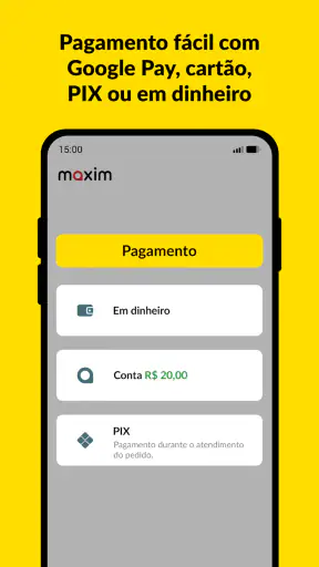 maxim — viagens & entregas screenshot