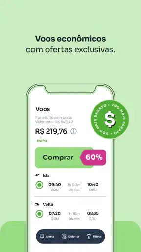 Maxmilhas: seu app de viagens screenshot