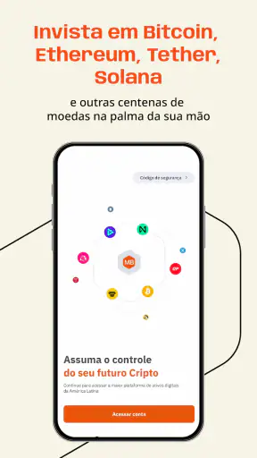 MB | Mercado Bitcoin: criptos screenshot