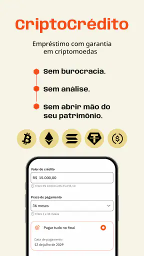 MB | Mercado Bitcoin: criptos screenshot