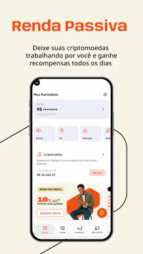 MB | Mercado Bitcoin: criptos screenshot