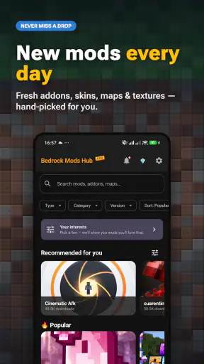 MC Bedrock Mods para Minecraft screenshot