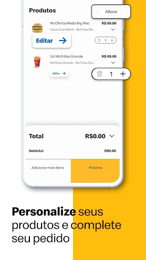 McDonald’s: Cupons e Delivery screenshot