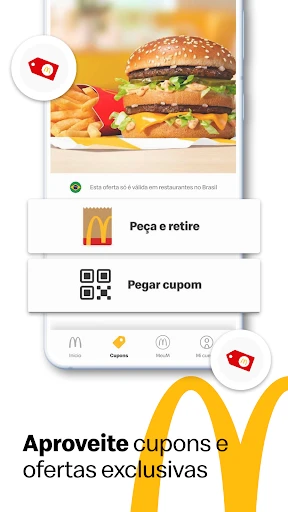 McDonald’s: Cupons e Delivery screenshot