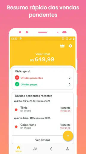Me Deve - Controle de vendas screenshot