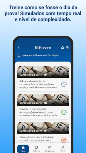 MEC ENEM screenshot