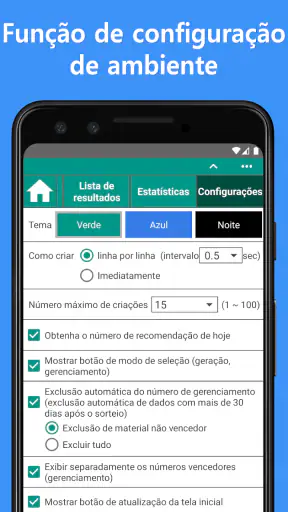 MEGA-SENA (Gerador de números) screenshot