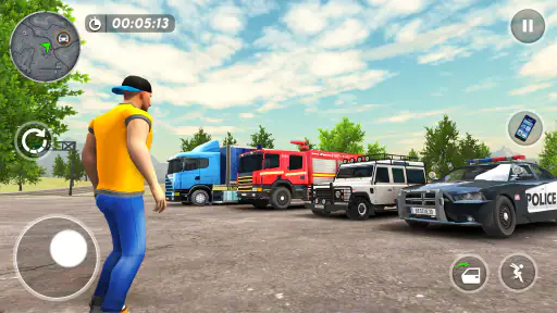 Mega Truck Simulator Games 3D screenshot