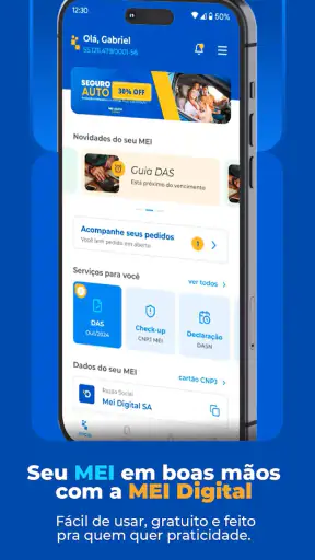 MEI Digital: DAS e Abrir MEI screenshot
