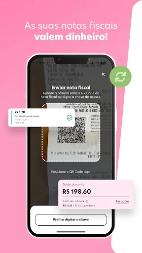 Méliuz: Cashback e Nota Fiscal screenshot