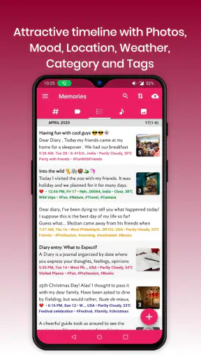 Memorize: Diário Pessoal screenshot