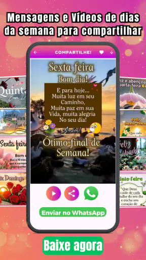 Mensagens de Bom Dia Boa Noite screenshot