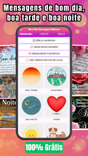Mensagens de Bom Dia Boa Noite screenshot