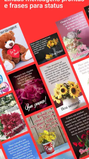 Mensagens Prontas: GIF, Frases screenshot