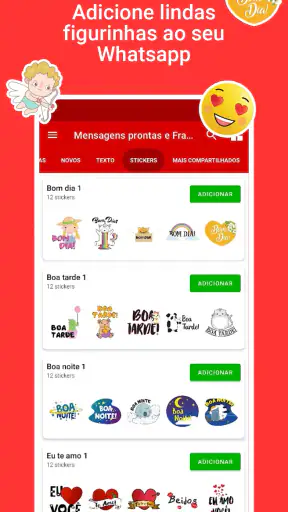 Mensagens Prontas: GIF, Frases screenshot