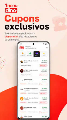 MenuDino screenshot