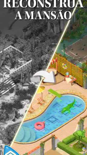 Merge Mansion: Jogo e História screenshot