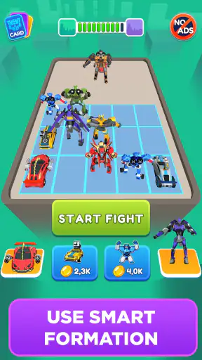 Merge Robot Master: Car Games screenshot
