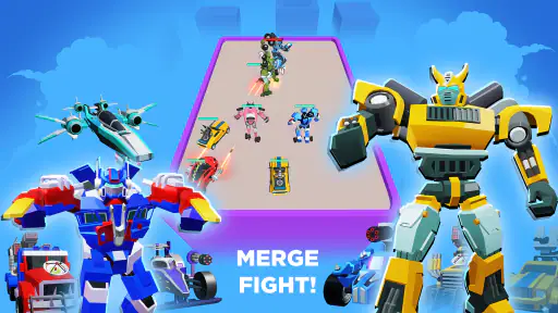 Merge Robot Master: Car Games screenshot