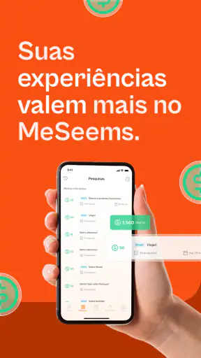 MeSeems: pesquisa e recompensa screenshot