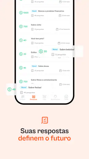 MeSeems: pesquisa e recompensa screenshot