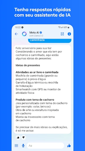 Messenger screenshot