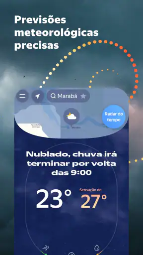 Meteum: previsão do tempo screenshot
