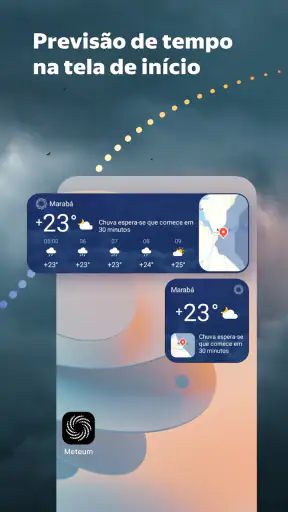 Meteum: previsão do tempo screenshot