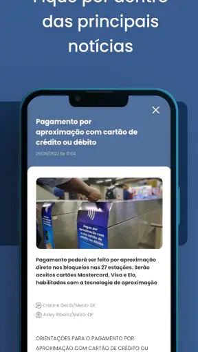 Metrô DF screenshot