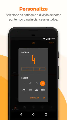 Metrônomo Cifra Club screenshot