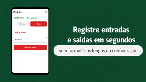 Meu Caixa - Controle Simples screenshot