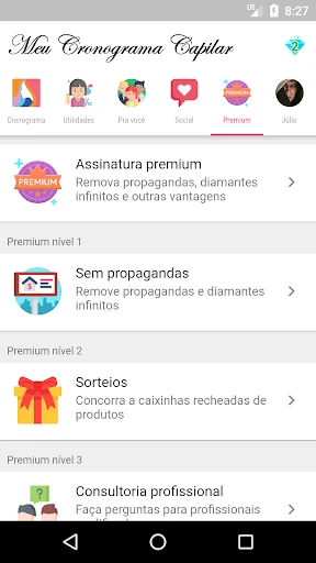 Meu Cronograma Capilar screenshot