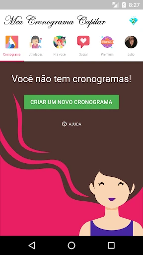 Meu Cronograma Capilar screenshot