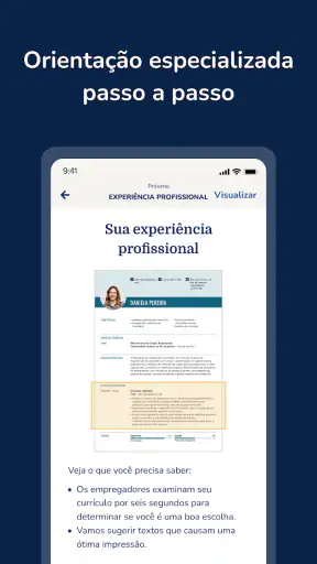 Meu Currículo Perfeito: CVs screenshot