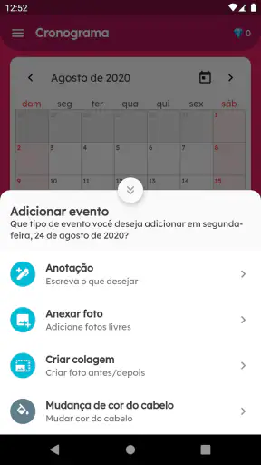 Meu Diário Capilar screenshot