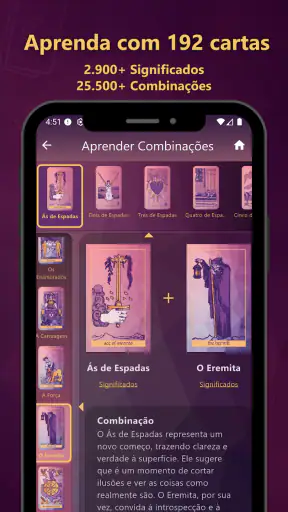 Meu Tarot screenshot