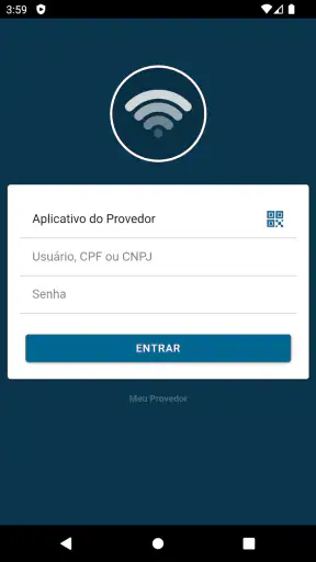 MeuAppProvedor screenshot