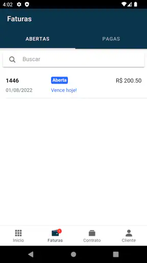 MeuAppProvedor screenshot