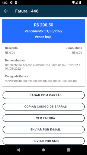 MeuAppProvedor screenshot
