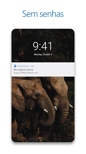 Microsoft Authenticator screenshot